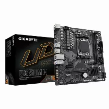 Tarjeta Madre Gigabyte B650m H, Skt Am5, 2x Dimm Ddr5, 4 X Sata 6gb/s, 1 M.2, 7 Usb 2.0, Pci-e 3.0, 1 Hdmi